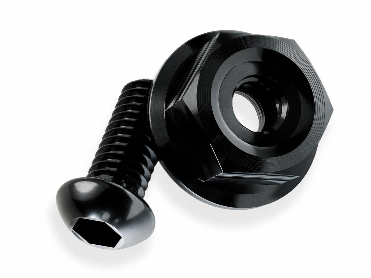 WRS WINDSCREEN M4x10MM ALUMINUM SCREW WITH NUTS KIT