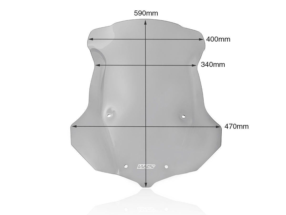 WRS TOURING WINDSCREEN TRIUMPH TIGER EXPLORER 1200 2016-2021
