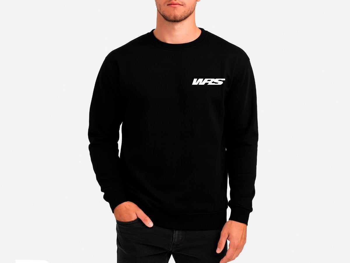 WRS Original Sweatshirt 100% Cotton White Logo