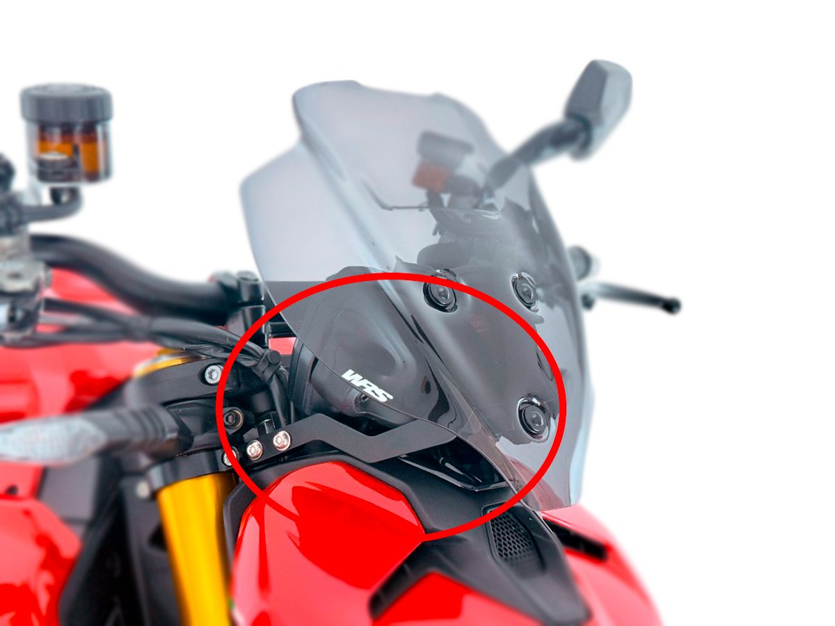 WRS WINDSCREEN SUPPORT FRAME BRACKET DUCATI STREETFIGHTER V2 / S 2025