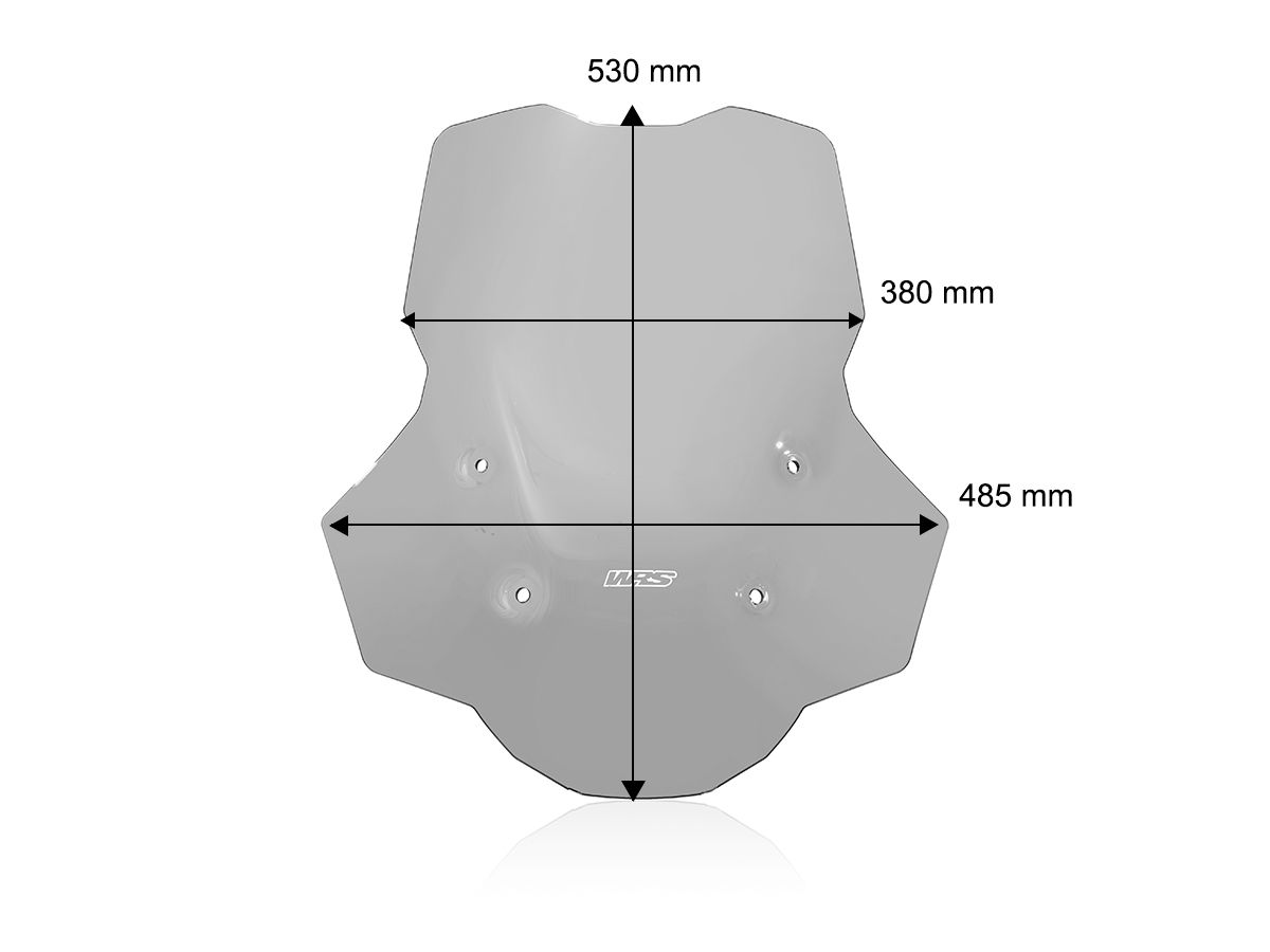 WRS CAPONORD WINDSCREEN PLUS NO RADAR BMW R 1300 GS 2023-2025