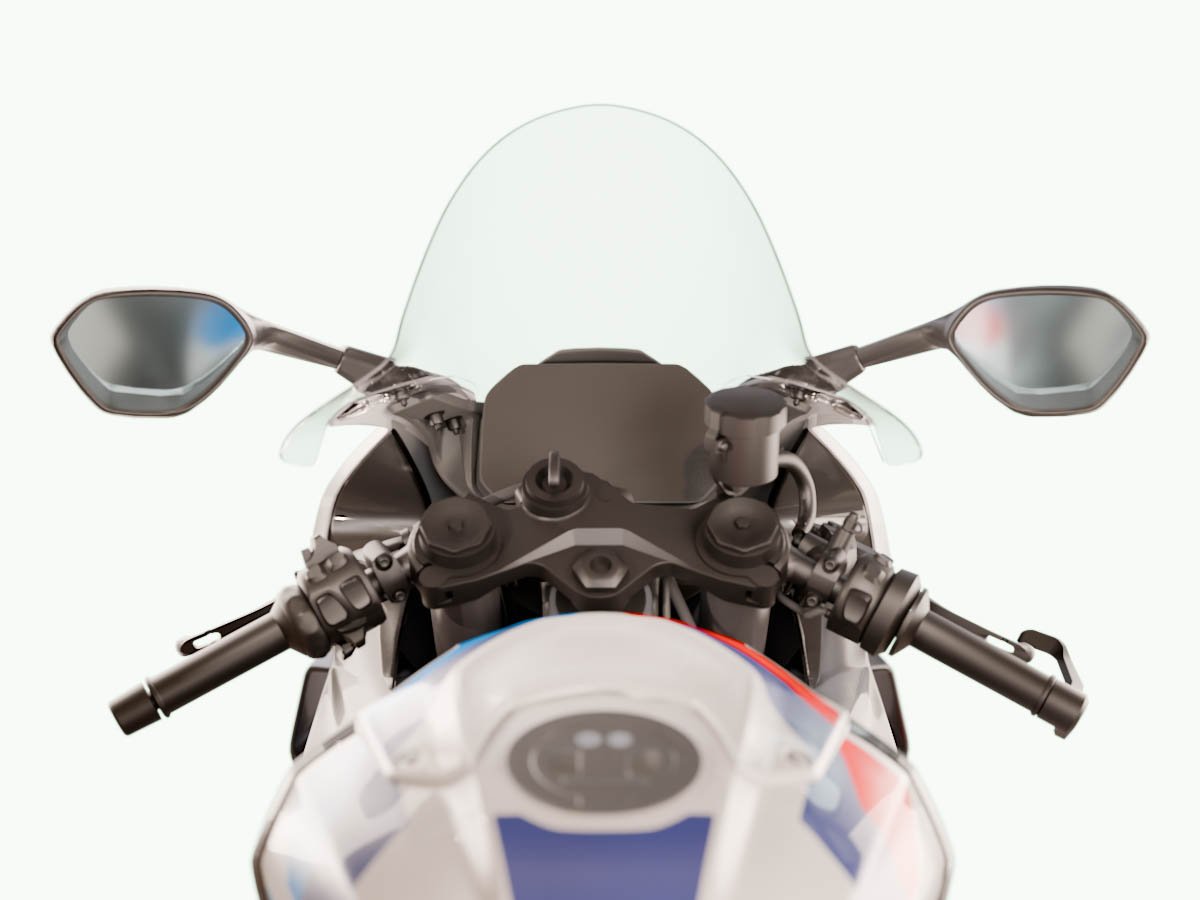 WRS RACE HIGH WINDSCREEN BMW S 1000 RR 2019-2025 / M 1000 RR 2020-2022