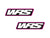 PAIR OF WRS WINDSCREEN STICKERS MOTOGP TEAM VERSION