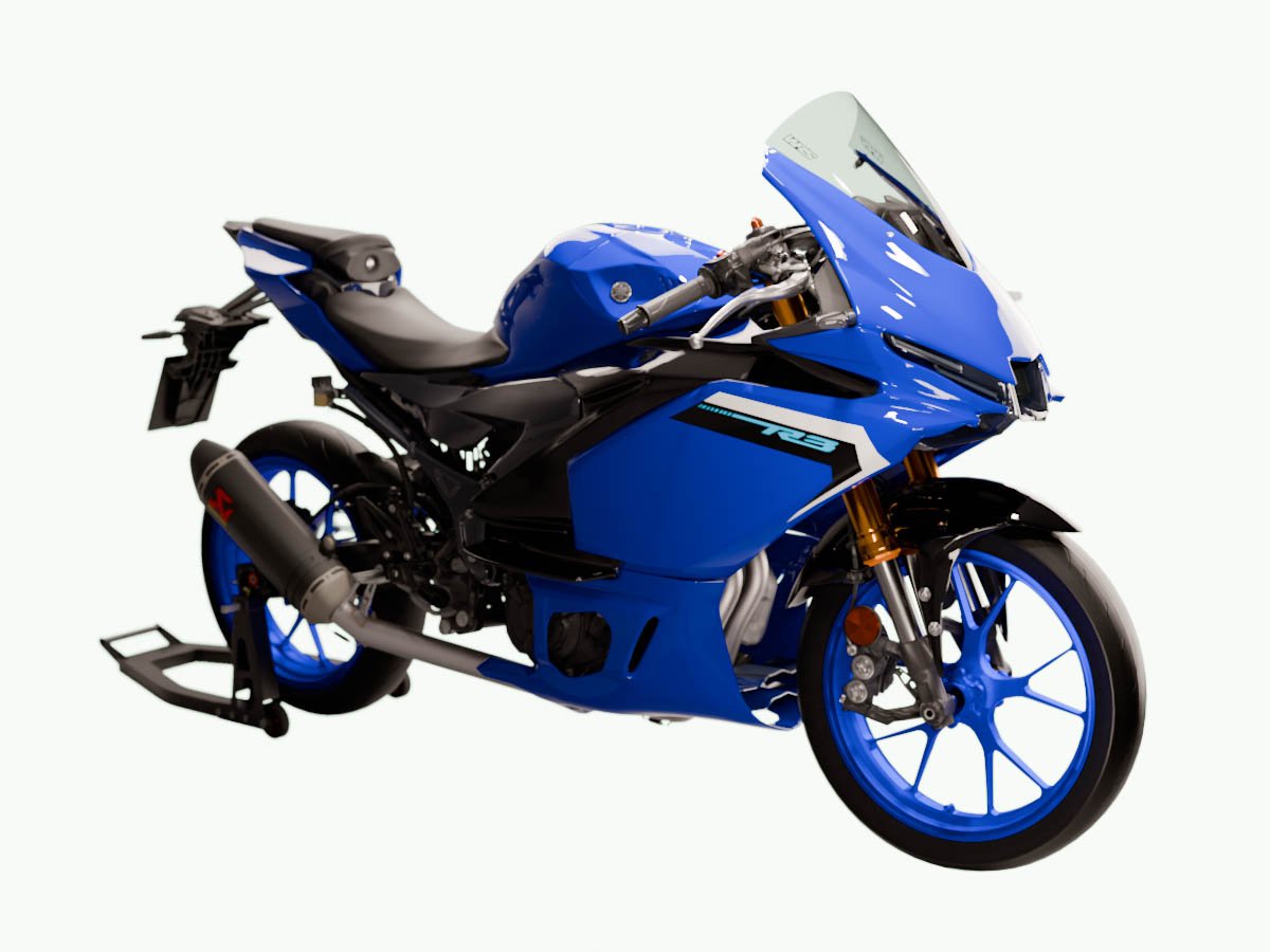 WRS RACE HIGH WINDSCREEN YAMAHA R3 2019-2025