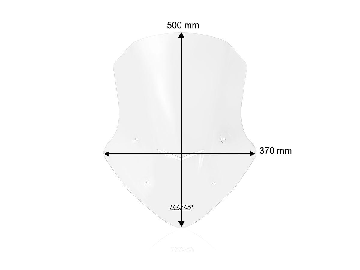 WINDSCREEN CAPONORD WRS HONDA NC 750 X 2021-2024