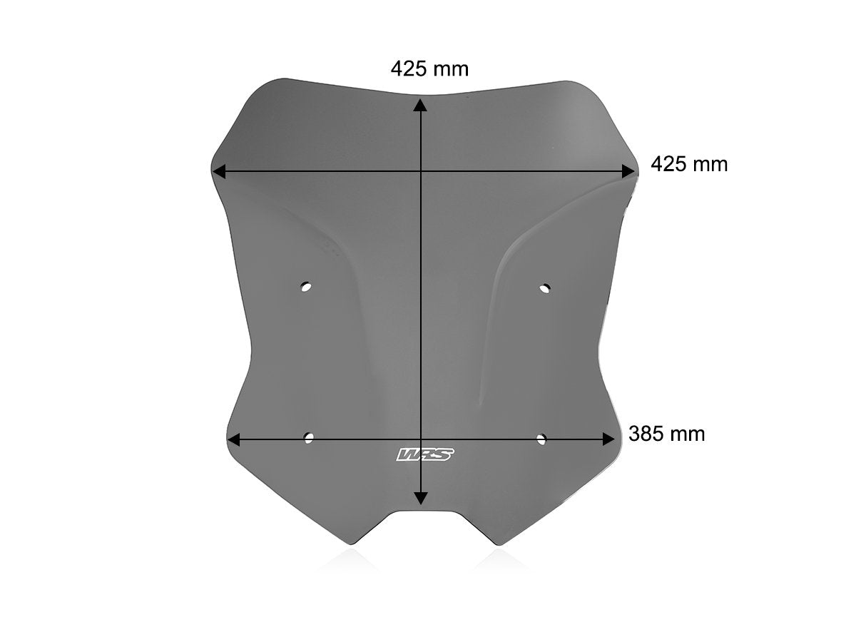 WRS Intermedio Windscreen Yamaha Tracer 9 GT / GT+ 2025