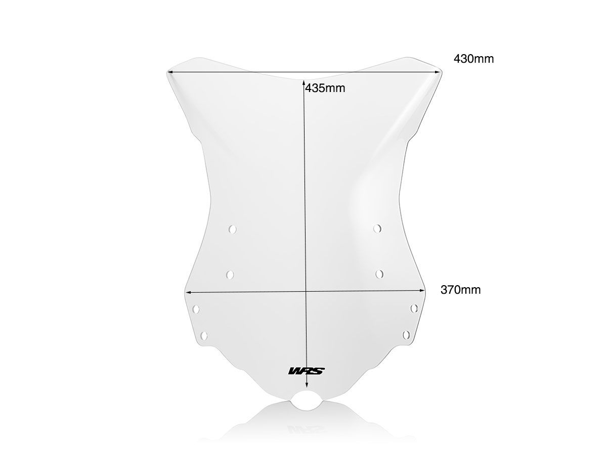 WRS INTERMEDIO WINDSCREEN BENELLI TRK 502 / X 2017-2025