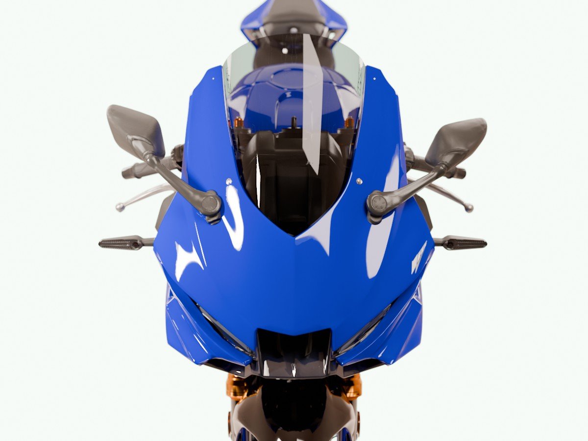 WRS RACE HIGH WINDSCREEN YAMAHA R3 2019-2024