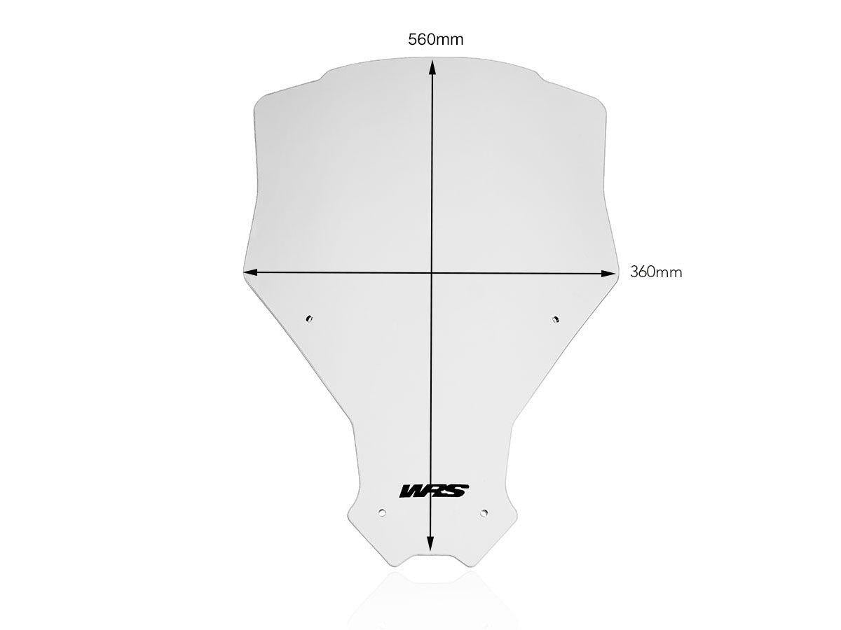 WRS CAPONORD WINDSCREEN HONDA AFRICA TWIN CRF 1100 L 2020-2023