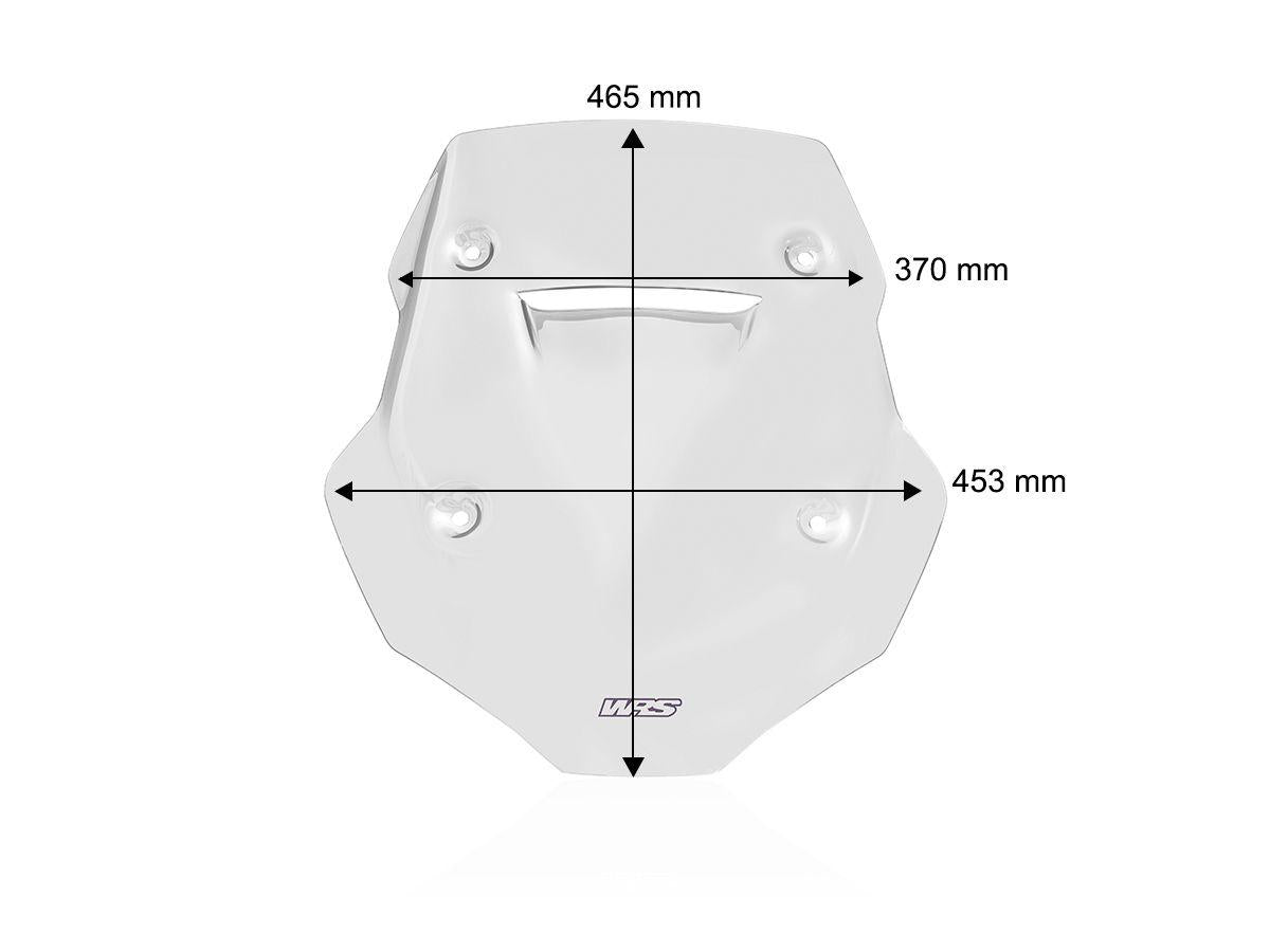 WRS STANDARD WINDSCREEN CF MOTO 800 MT 2022-2024