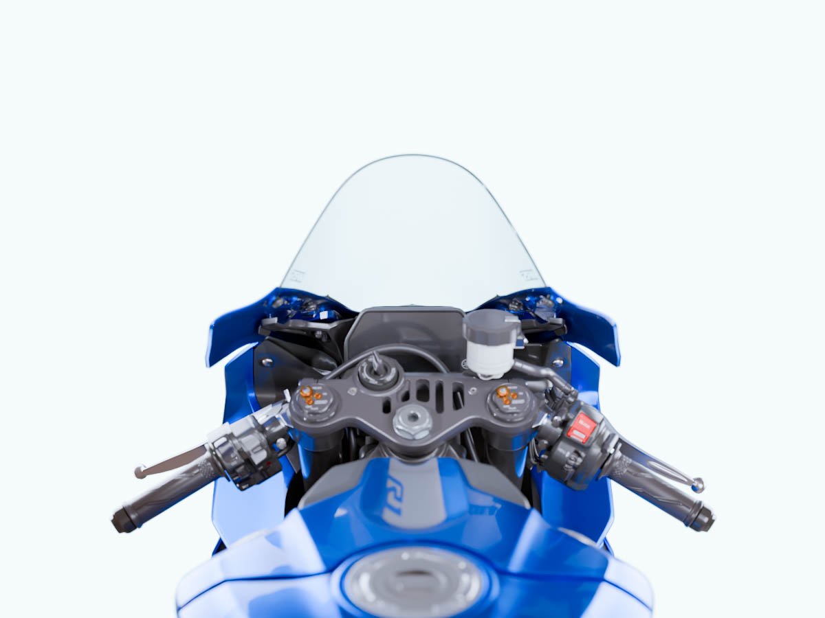 WRS RACE HIGH WINDSCREEN YAMAHA R1 / M 2020-2024