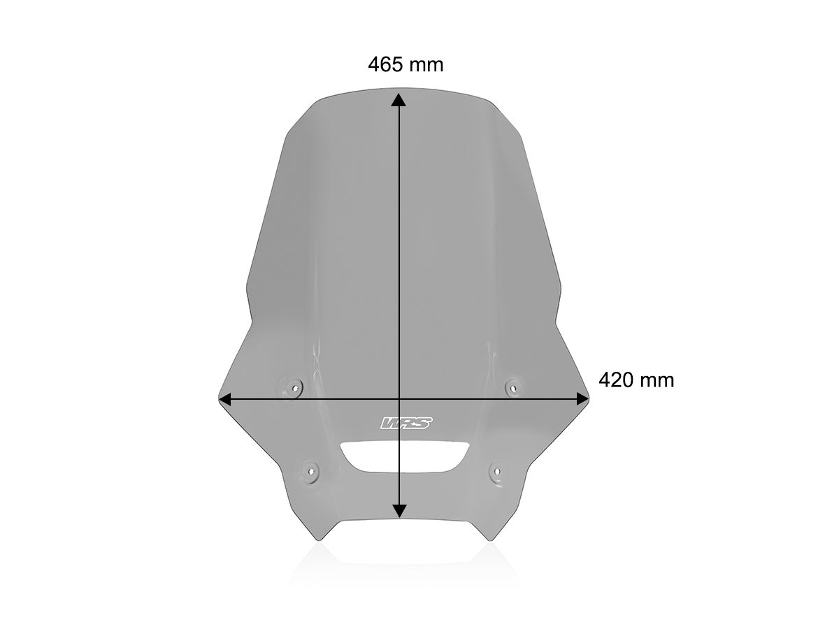 WRS CAPONORD WINDSCREEN HONDA NX 500 / 400 2024-2025