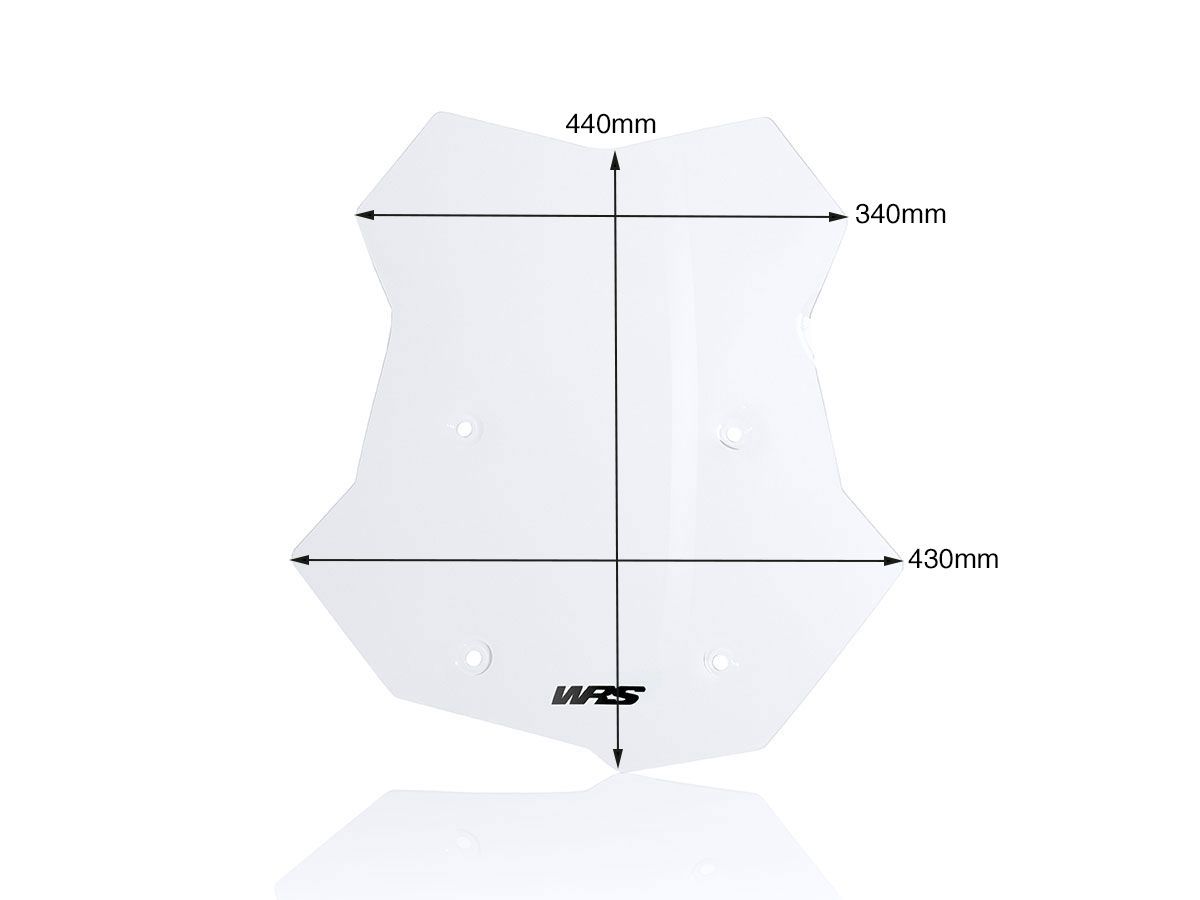 WRS CAPONORD WINDSCREEN F850GS 2018-2023 / F 800 GS 2024-2025