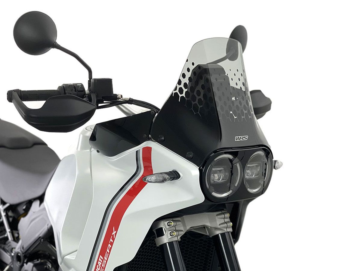 WRS - WRS ENDURO WINDSCREEN DUCATI DESERT X 2022-2025 - WRS USA