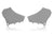 WRS PAIR OF SIDE DEFLECTORS BMW R 1300 GS 2023-2025