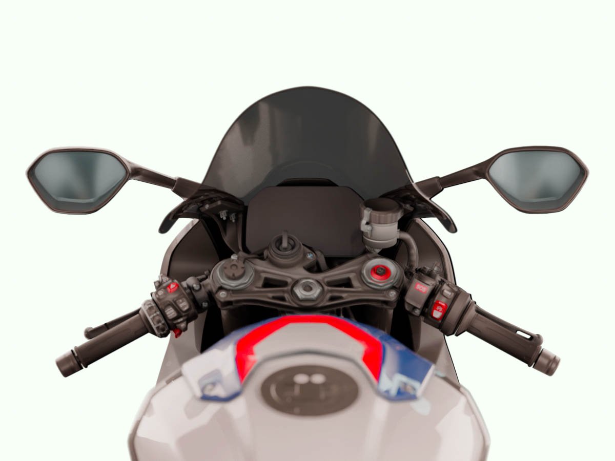 WRS RACE HIGH WINDSCREEN BMW S 1000 RR 2019-2025 / M 1000 RR 2020-2022