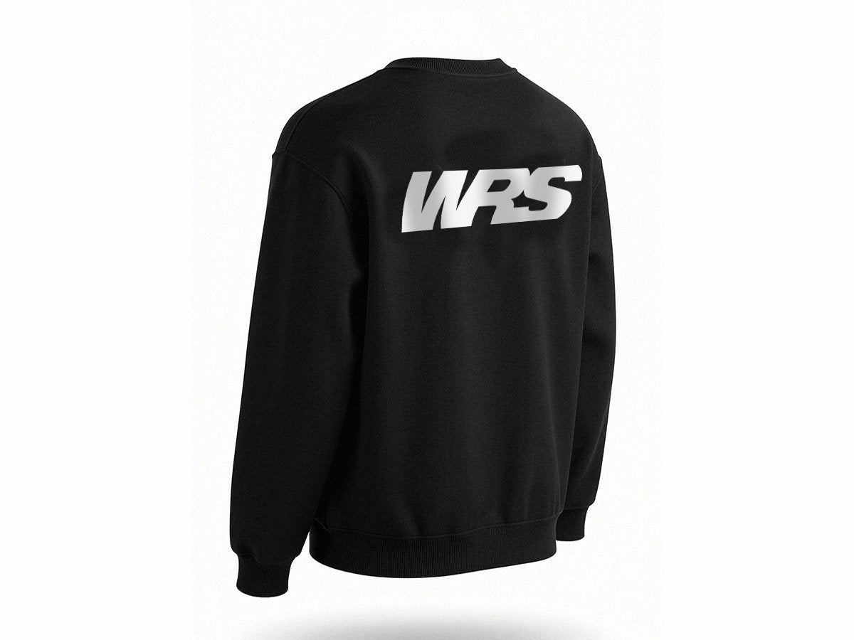 WRS Original Sweatshirt 100% Cotton White Logo