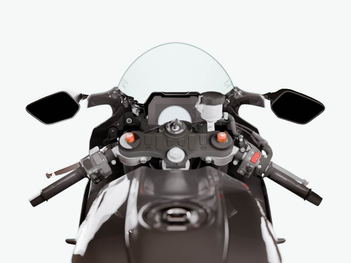 WRS RACE HIGH WINDSCREEN YAMAHA R6 2017-2024 / R7 2021-2025