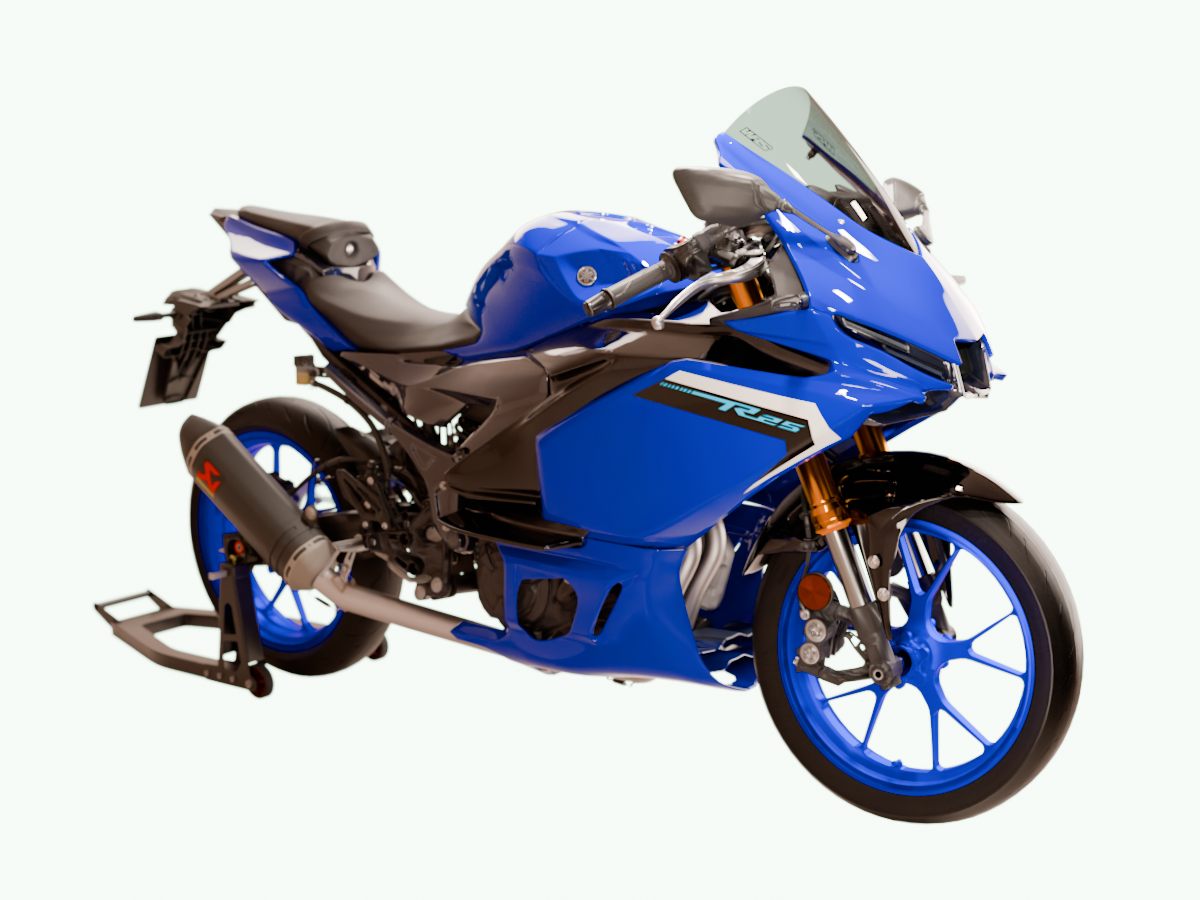 WRS Race High Windscreen Yamaha R3 2019-2026