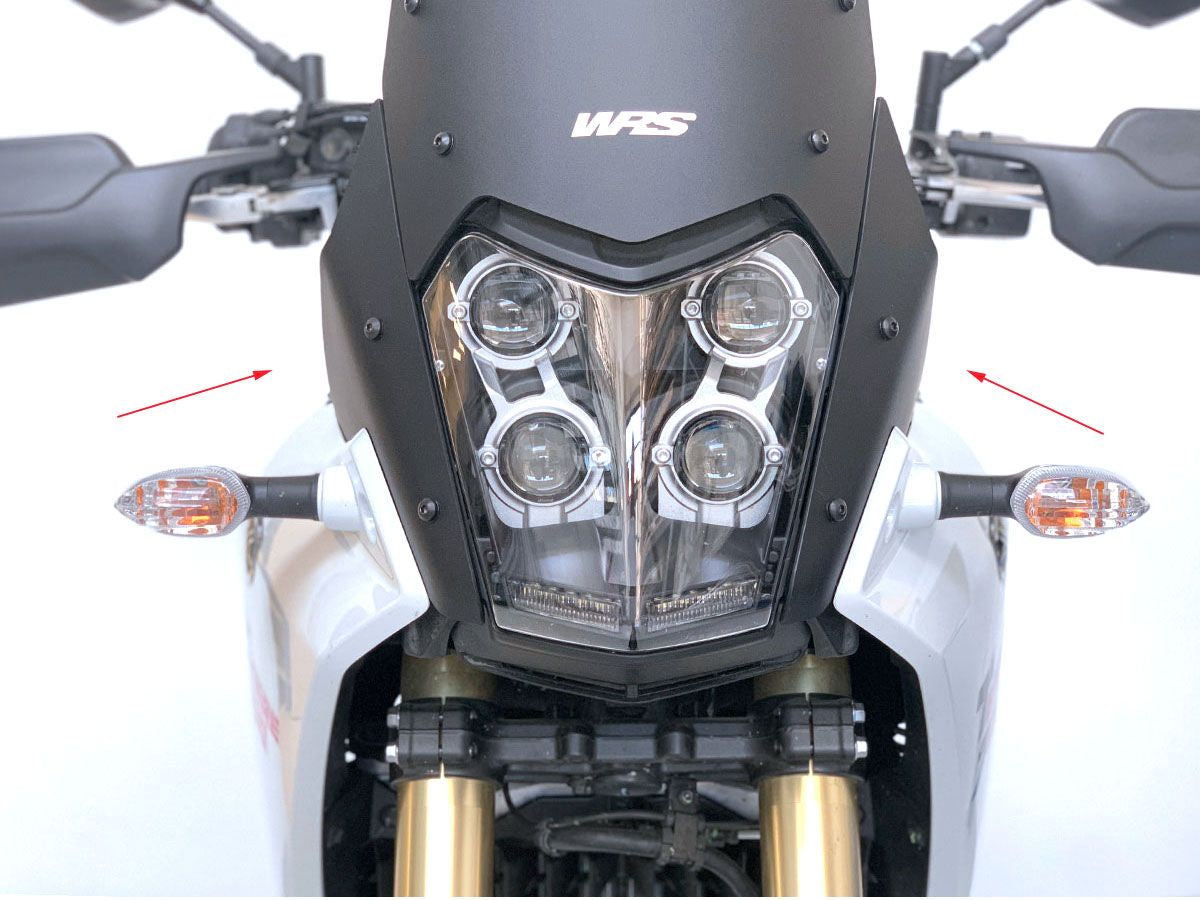WRS - Pair Side Deflectors WRS Yamaha Tenere 700 2019-2024 - WRS USA