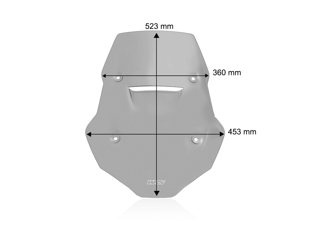 WRS TOURING WINDSCREEN CF MOTO 800 MT 2022-2024 / 700 MT 2024-2025