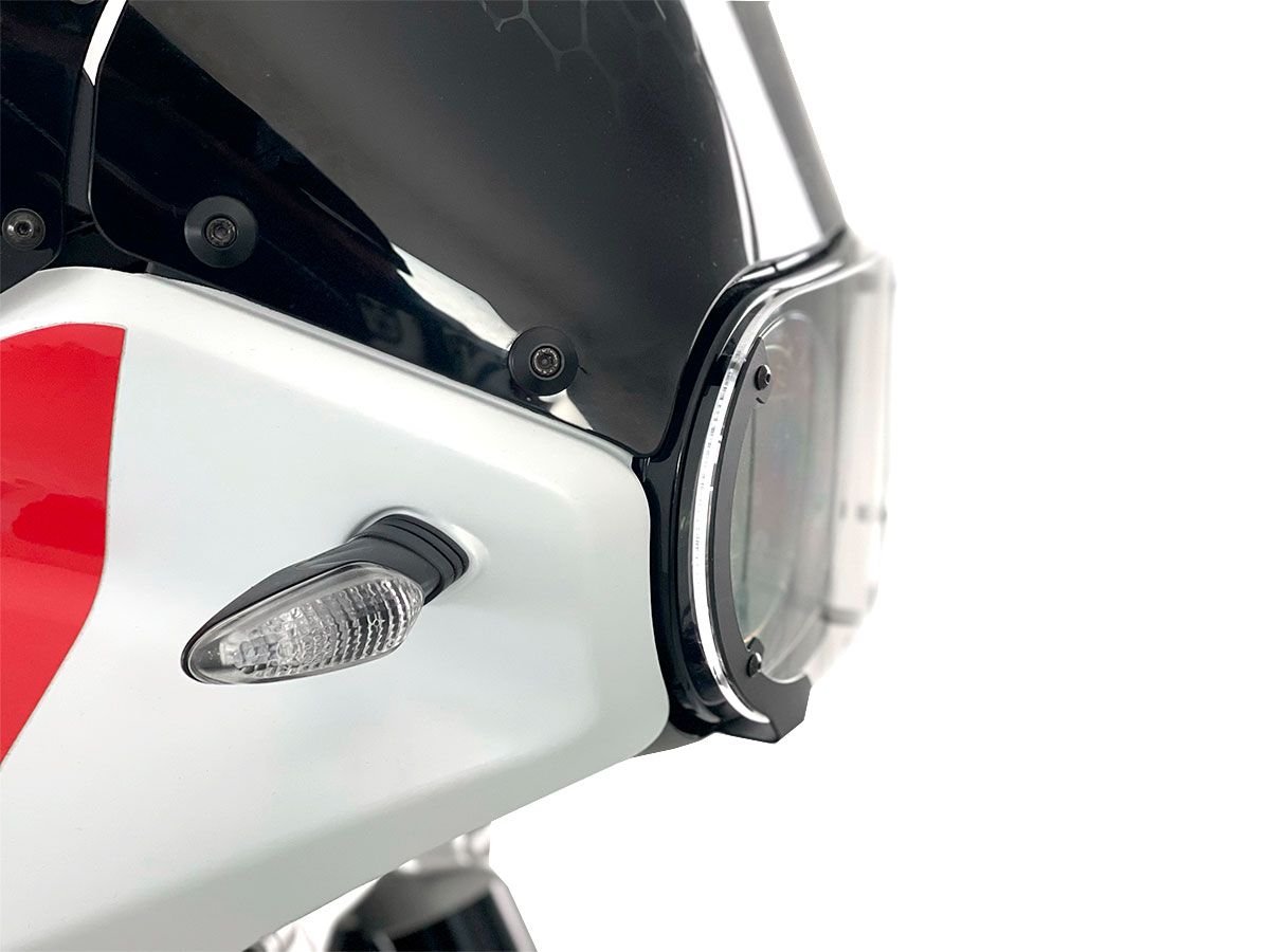 WRS HEADLIGHT PROTECTION LENS DUCATI DESERT X 2022-2025