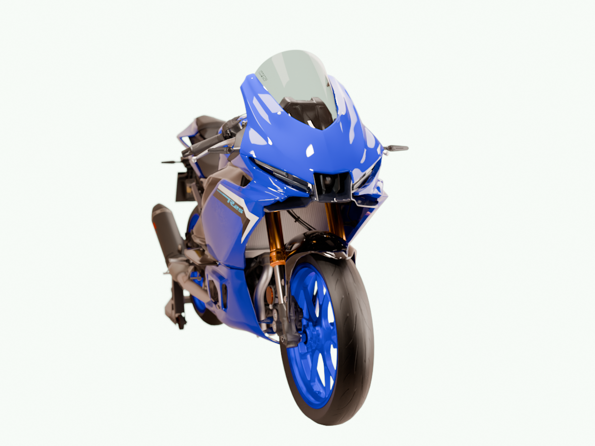 WRS Race High Windscreen Yamaha R3 2019-2026