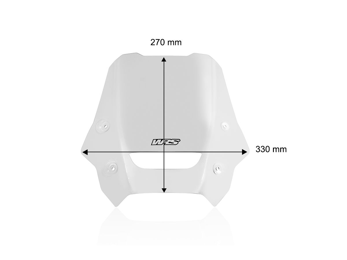 WRS SPORT WINDSCREEN HONDA NX 500 / 400 2024-2025