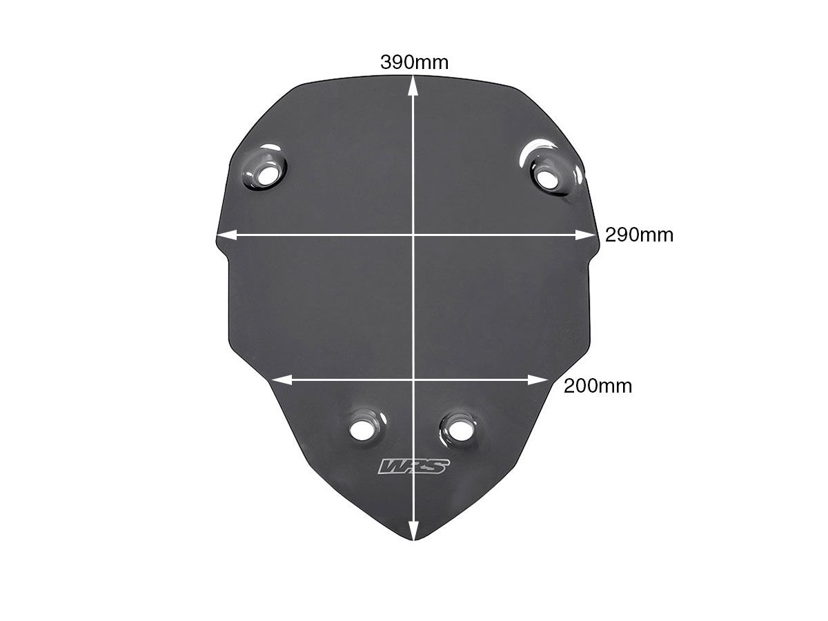WRS SPORT / PIKES PEAK WINDSCREEN DUCATI MULTISTRADA V4 / S / S SPORT / PIKES PEAK 2020-2024
