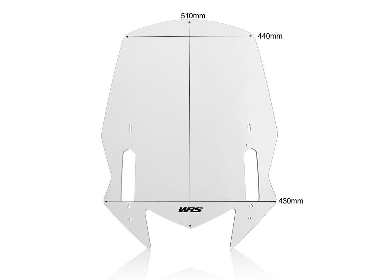 WRS TOURING WINDSCREEN YAMAHA T-MAX 530 2017-19 / 560 2019-2021