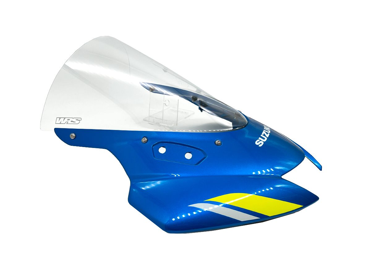※HappinessGSX-R125 GSX-S125 OVAL WR'S WRS - WRS RACE HIGH WINDSCREEN SUZUKI GSX-R 125 2017-2024