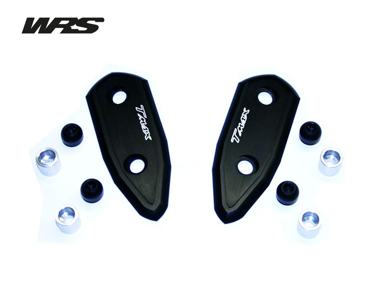 PAIR MIRROR CAPS YAMAHA TMAX 2001-07