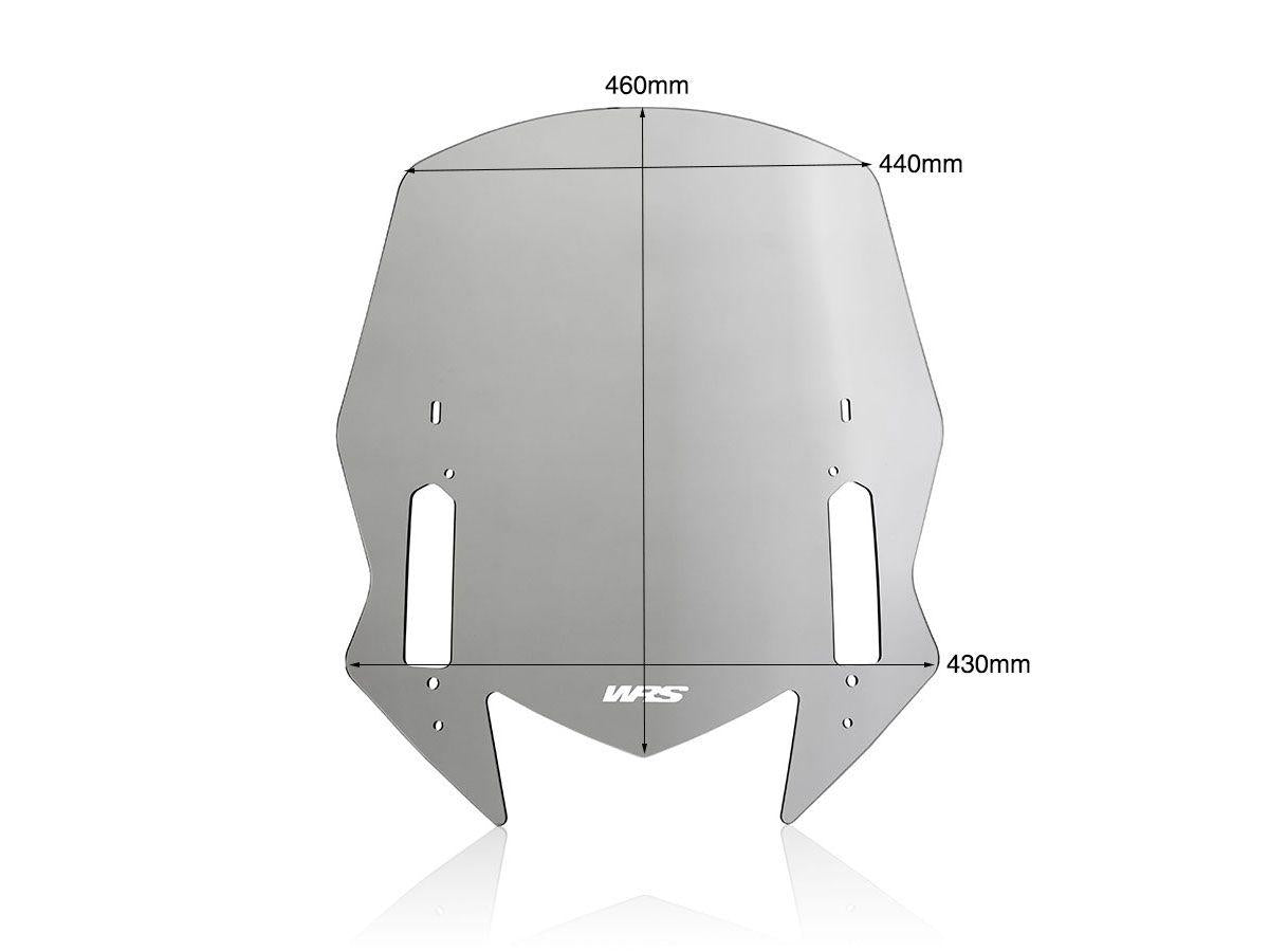WRS STANDARD WINDSCREEN YAMAHA T-MAX 530 2017-19 / 560 2019-2021