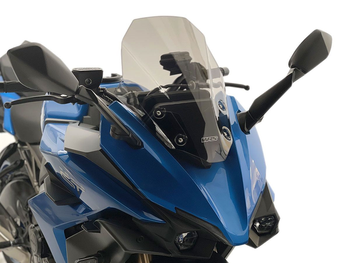 WRS ダブリューアールエス　ウインドスクリーン　クリア　GSX-S1000GT WRS Sport Windscreen Suzuki GSX-S 1000 GT 2022-2024 - WRS USA