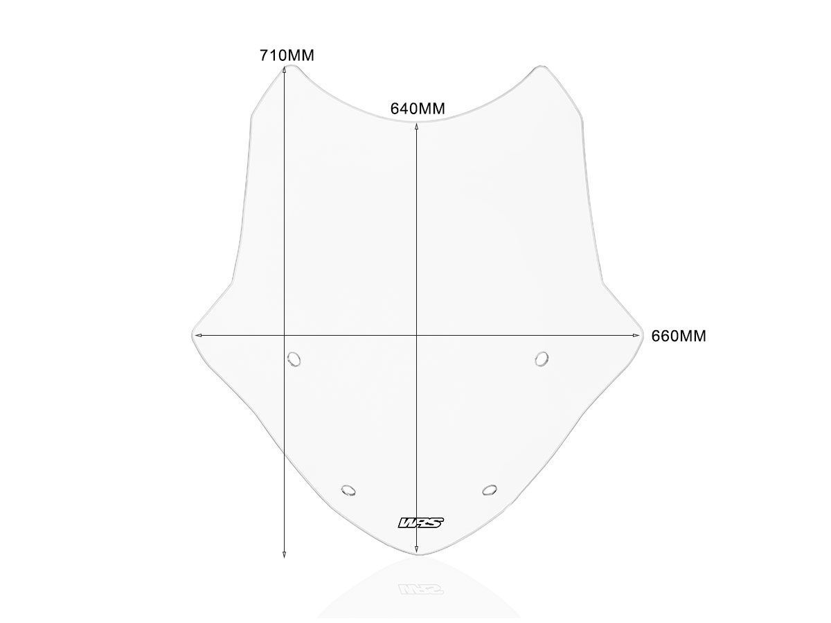 WRS TOURING WINDSCREEN BMW R 1250 RT 2021-2025