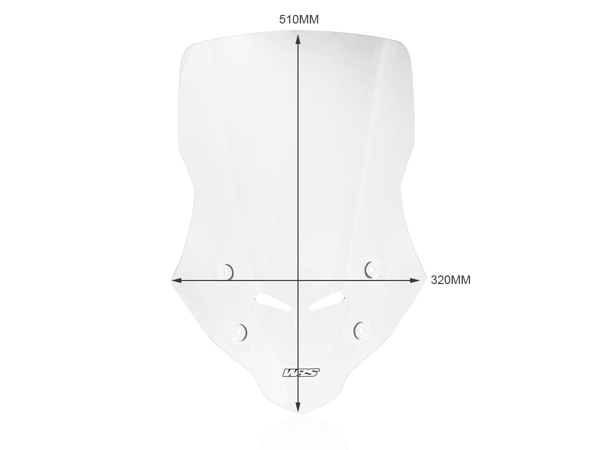 WRS CAPONORD WINDSCREEN HONDA HORNET 750 2023-2024