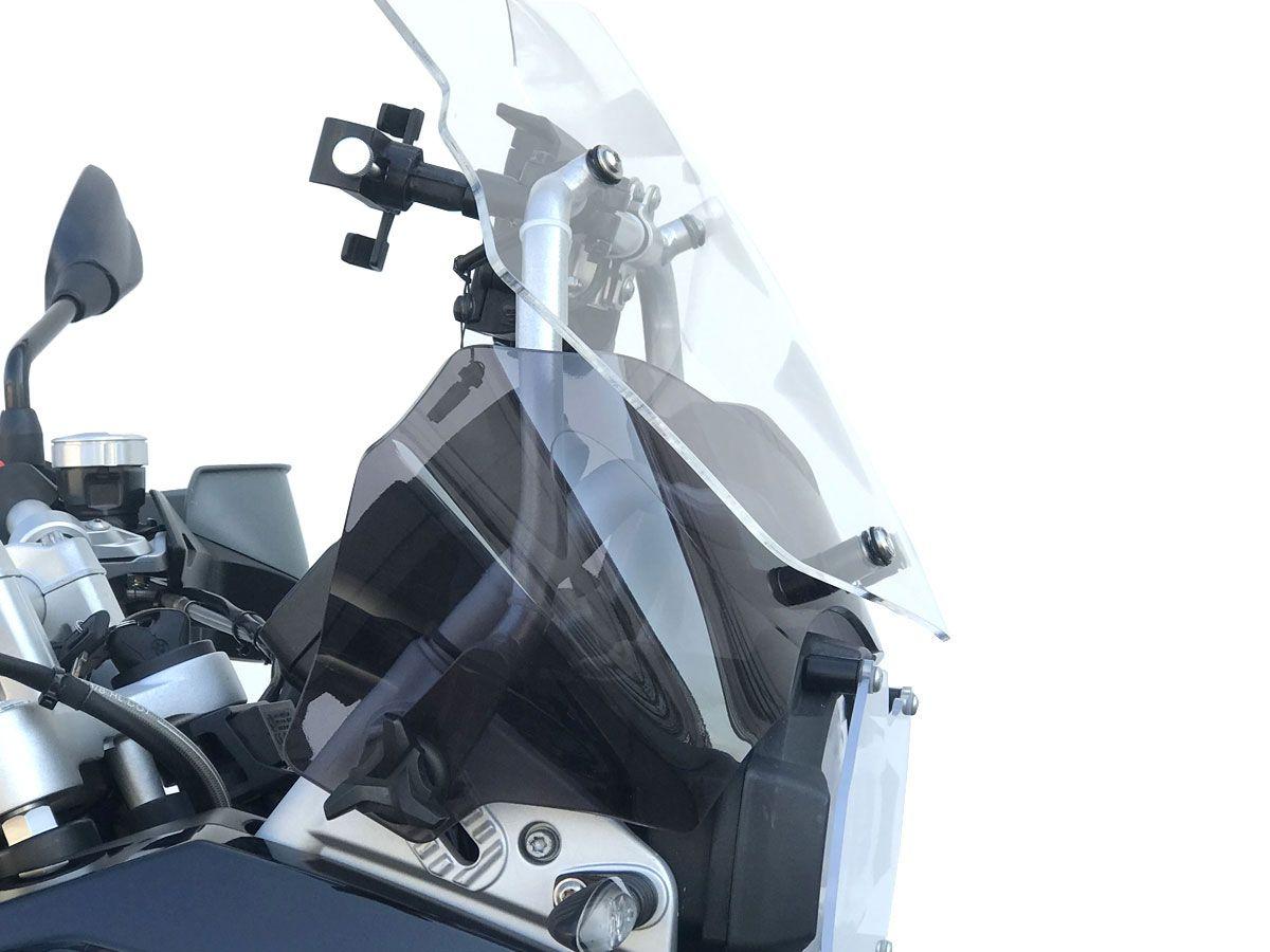 WRS RALLY WINDSCREEN EVO BMW R 1200 GS/ADV 2004-2012 (Led light)