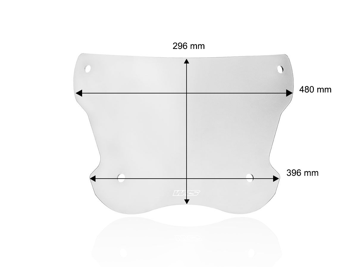 WRS SPORT WINDSCREEN HONDA SH 125 2020-25 / SH 150 2020-2025 / SH 350 2021-2025