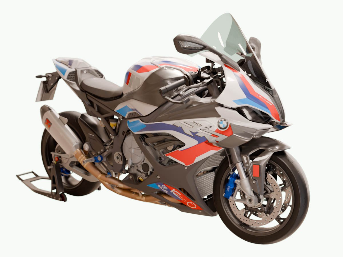 WRS RACE HIGH WINDSCREEN BMW S 1000 RR 2019-2025 / M 1000 RR 2020-2022