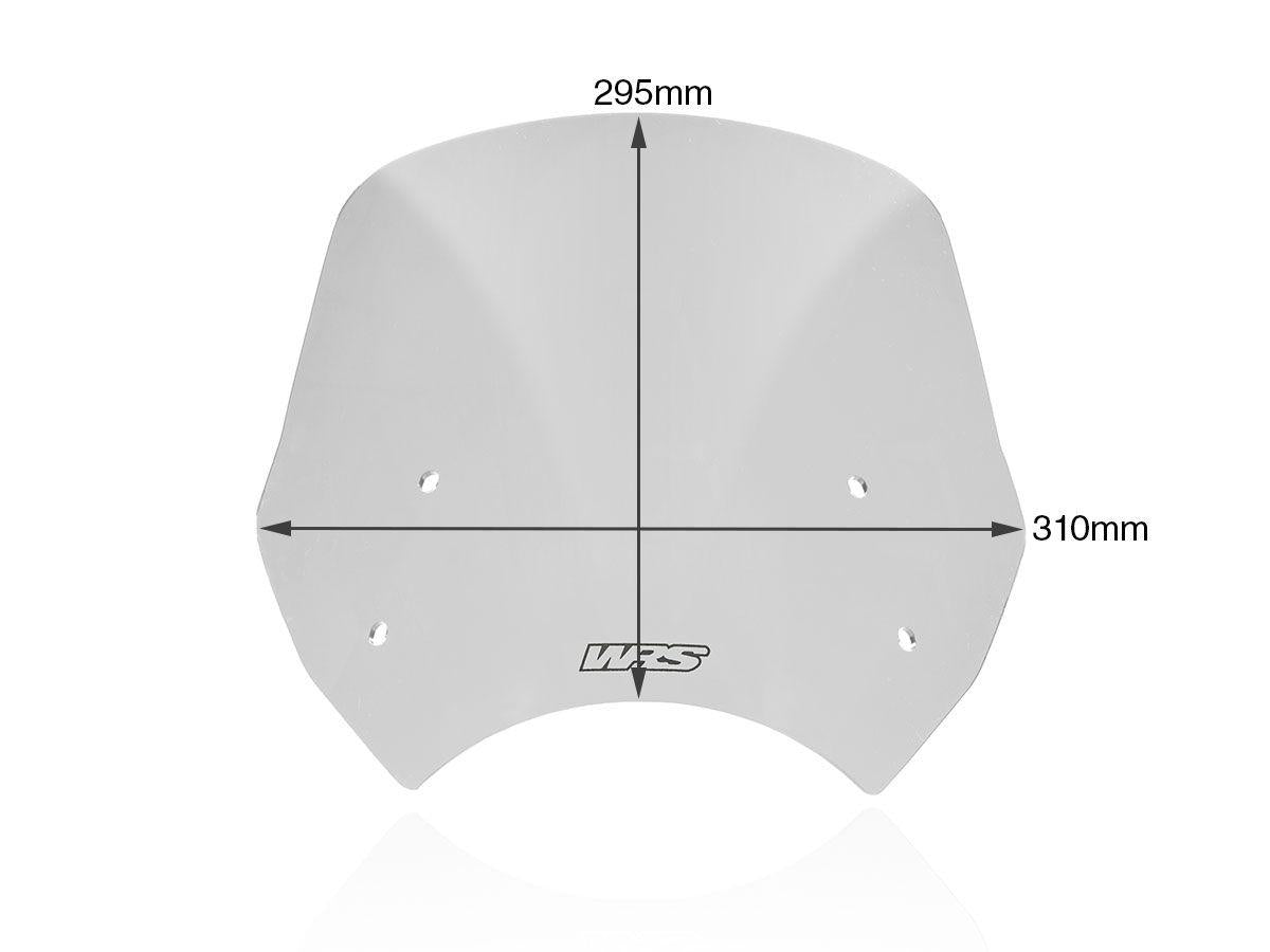 WRS TOURING WINDSCREEN BENELLI LEONCINO 500 2017-2024