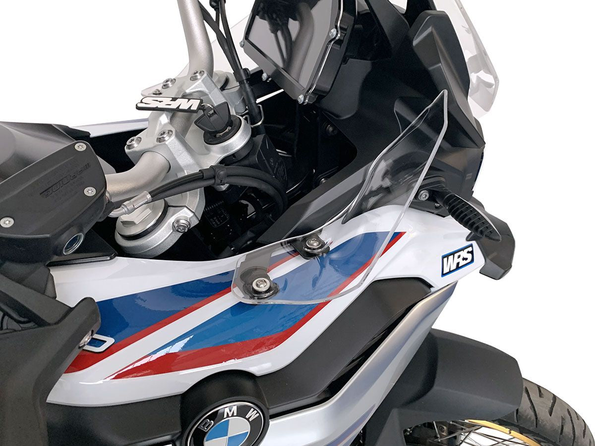  F850GS.F750GS WRS バイクシールド スモーク WRS Side Deflectors WRS BMW F750GS / F850GS 2018-2023 / F 800 GS