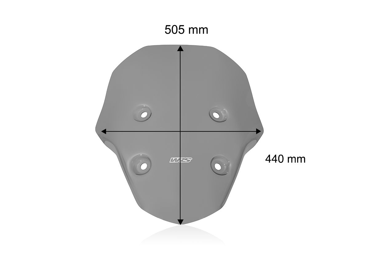 WRS WINDSCREEN CAPONORD MOTO GUZZI V 100 MANDELLO / S 2023-2025
