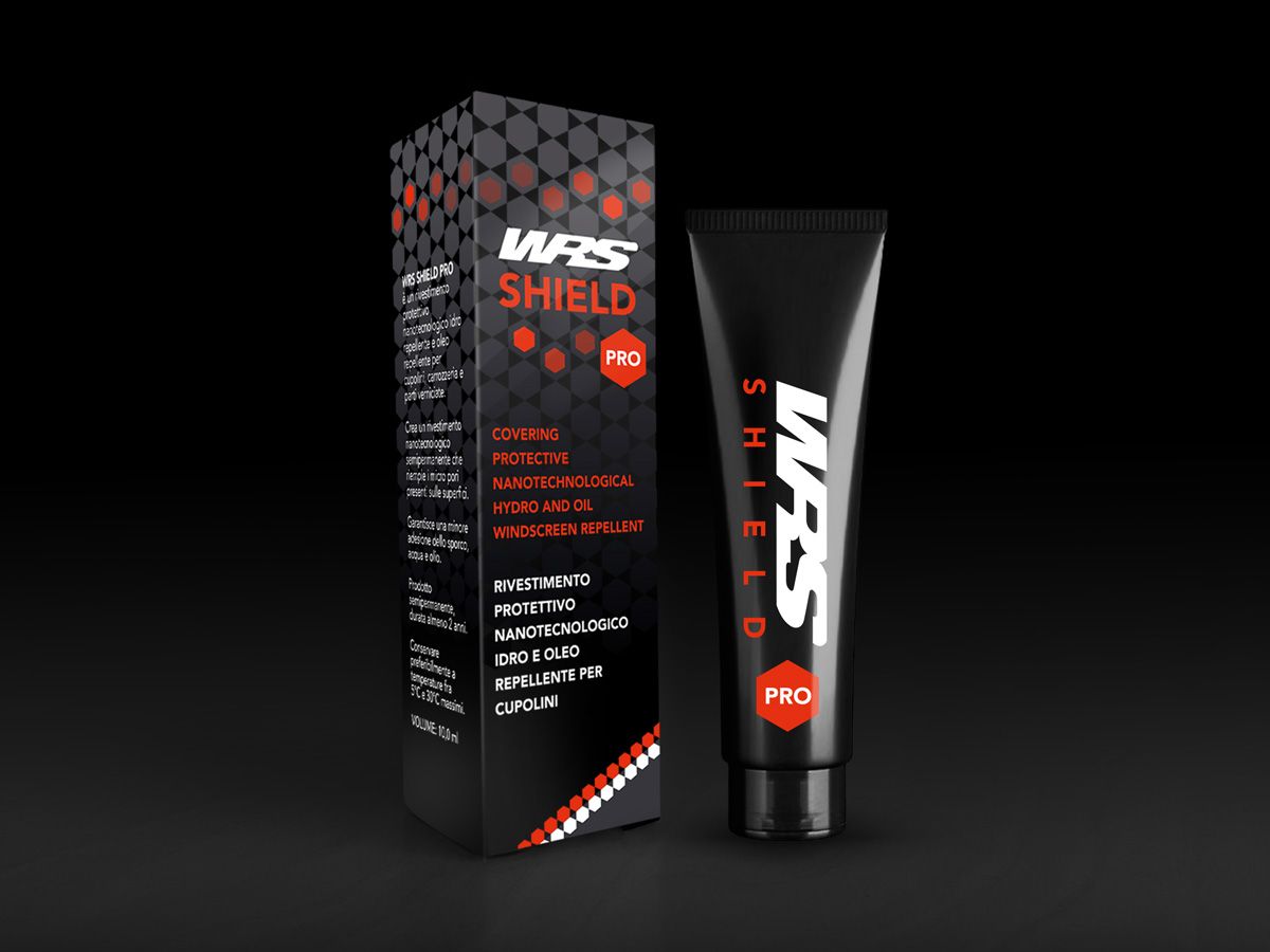 WRS SHIELD 2.0 NANOTECH PROTECTION FOR WINDSCREENS AND VISORS DISPLAY BOX 21 PIECES