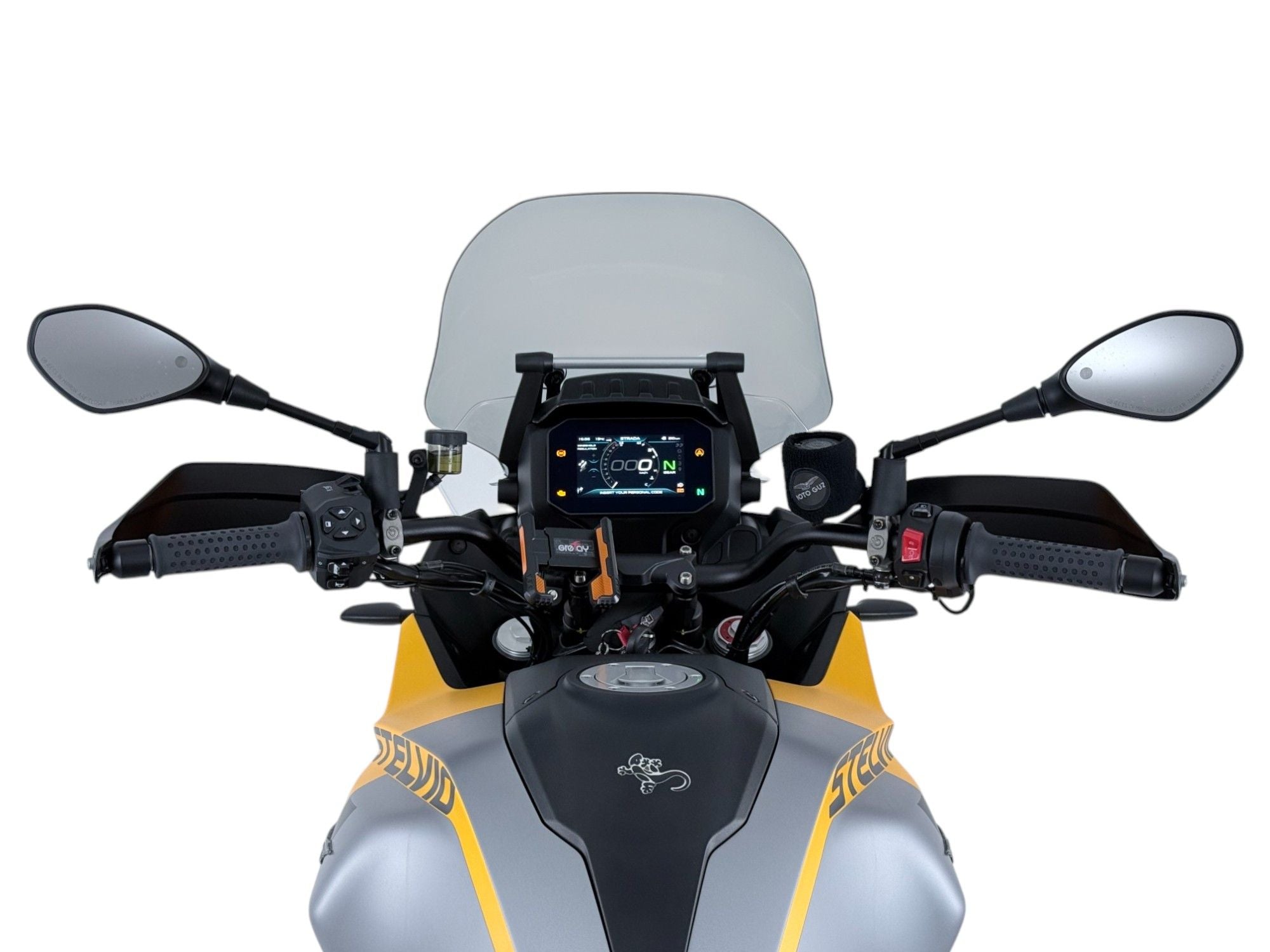 WRS WINDSCREEN CAPONORD WITH RADAR MOTO GUZZI STELVIO 2024-2025