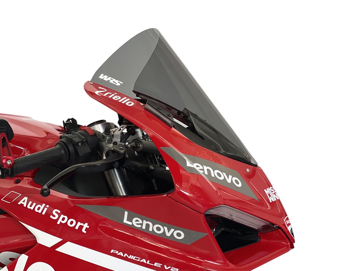 WRS RACE HIGH WINDSCREEN DUCATI PANIGALE V4 - S 2018-2019 / PANIGALE V2 2020-2024
