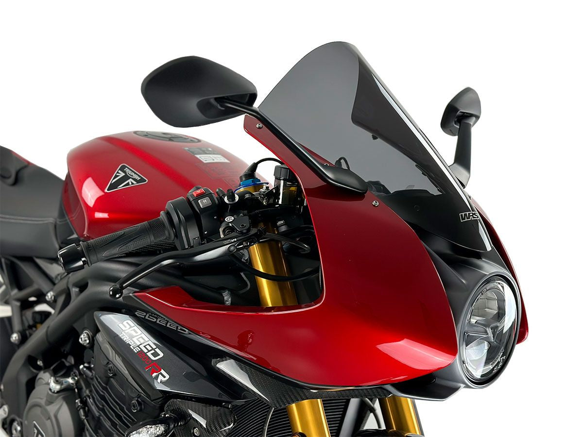 speedtriple1200rs フライスクリーン WRS Sport Windscreen Triumph Speed Triple 1200 RR 2022-2024 - WRS USA