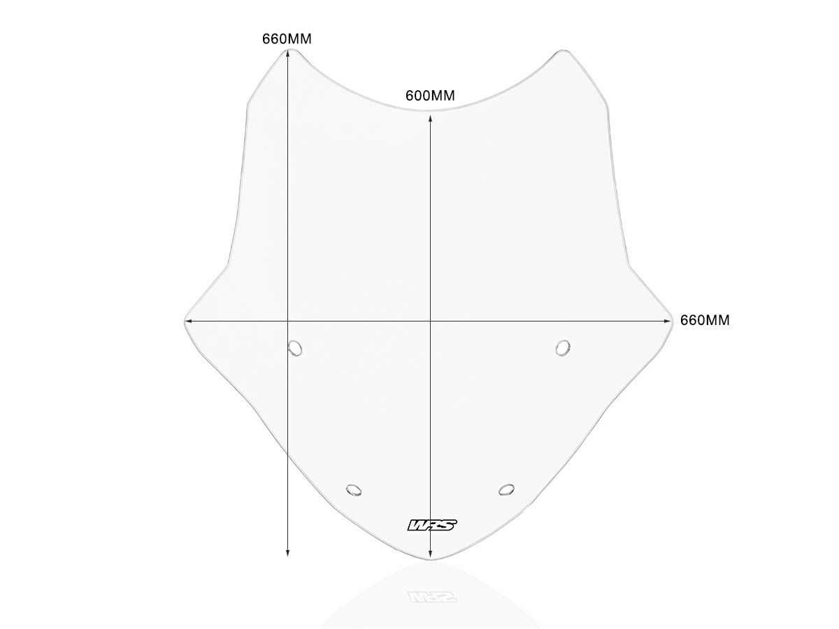 WRS STANDARD WINDSCREEN BMW R 1250 RT 2021-2025