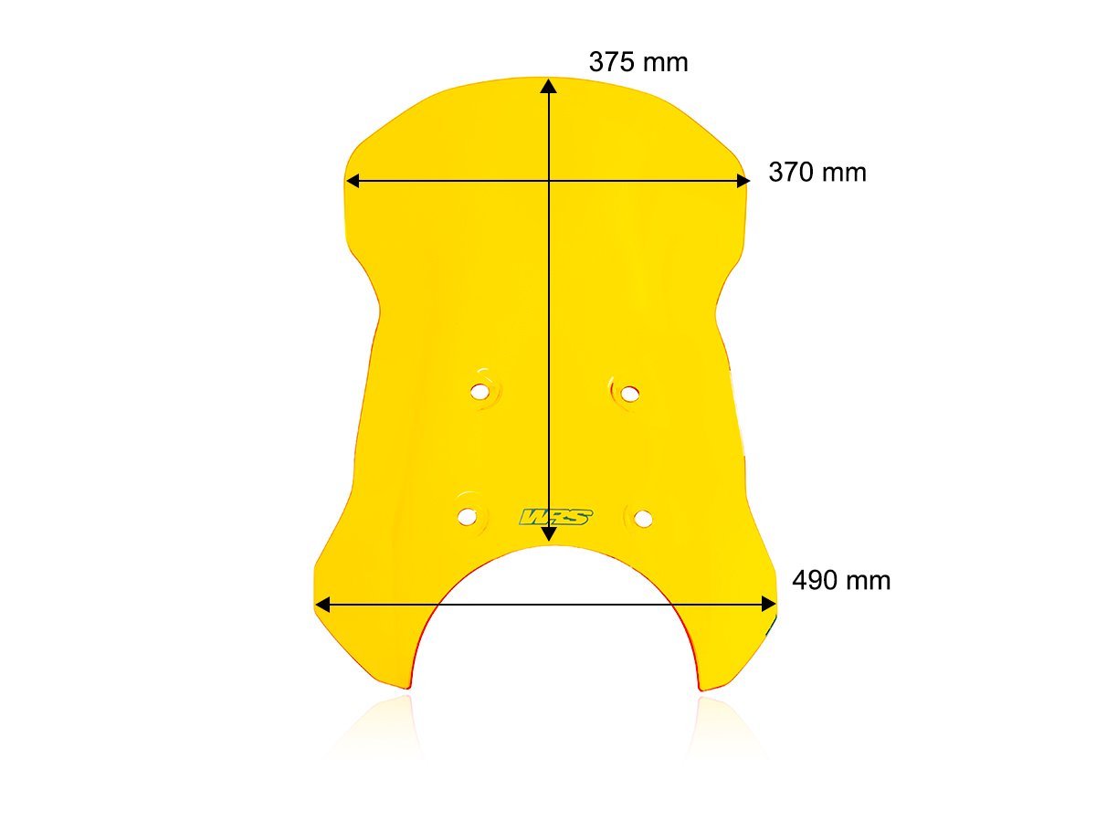 WRS Caponord Windscreen Royal Enfield Himalayan 450 2024-2025