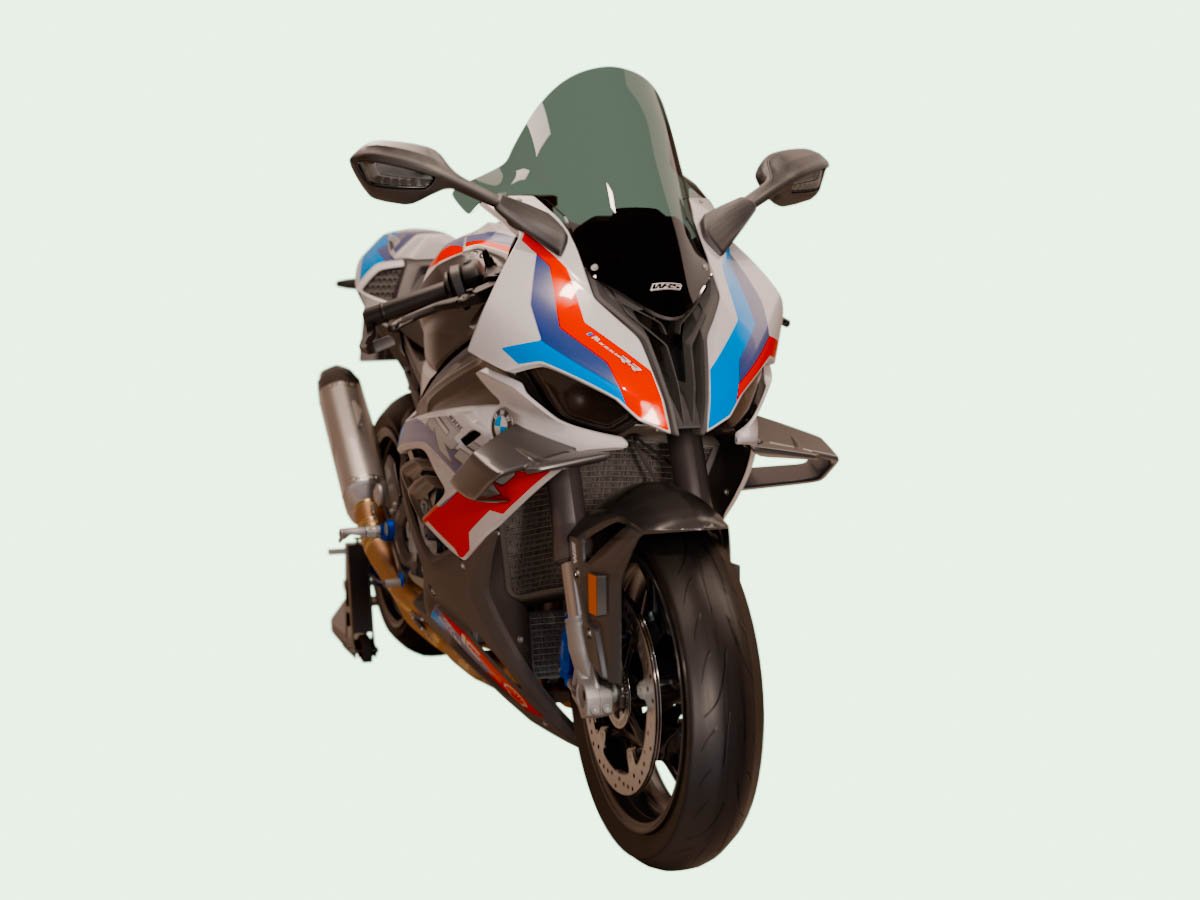 WRS RACE HIGH WINDSCREEN BMW S 1000 RR 2019-2025 / M 1000 RR 2020-2022