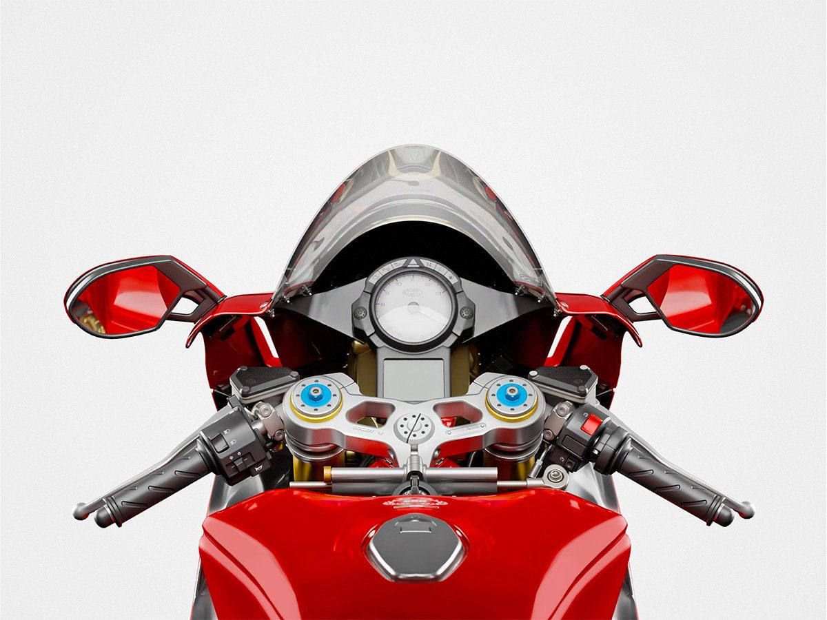 WRS Race Windscreen Ducati 749 / 999 / S / R / Dark / Xerox 2005-2006 With Parking Light